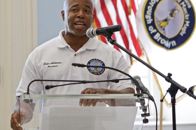 Eric Adams Makes Big Announcement About Future of Mayor Campaign, Then Came Some Bizarre Off-Mic Comments – RedState