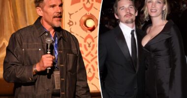 Ethan Hawke gets candid about 'humiliating' split from ex-wife Uma Thurman