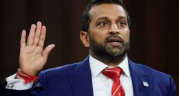 FBI Director Kash Patel has gone viral after wearing a Liverpool FC tie during his Senate hearing