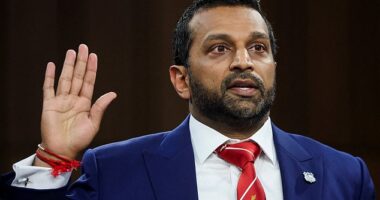 FBI Director Kash Patel has gone viral after wearing a Liverpool FC tie during his Senate hearing