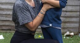 Leigh Murphy, 29, has to constantly monitor her six-year-old son Steven