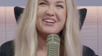 The 36-year-old widow and mother of two appeared alongside his close colleagues and friends on 'The Charlie Kirk Show' on Friday