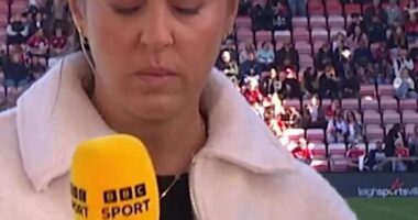 Fara Williams fought back tears as she paid tribute to former Liverpool manager Matt Beard