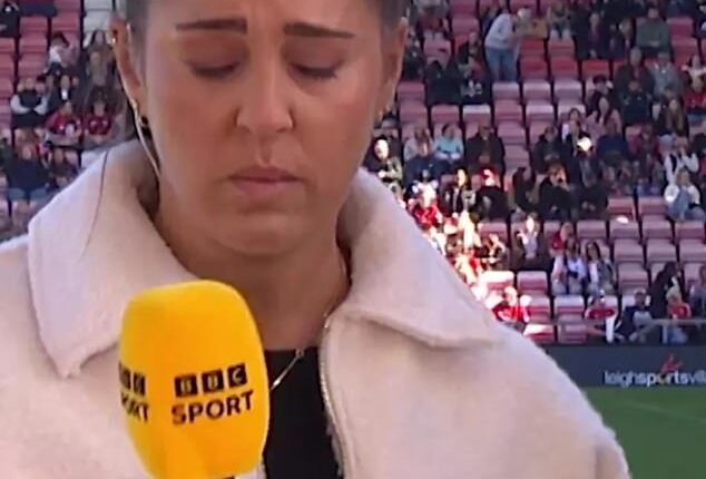 Fara Williams fought back tears as she paid tribute to former Liverpool manager Matt Beard