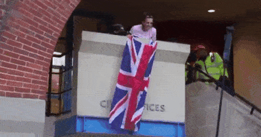 Farage Party Candidate Arrested After Flying UK Flag from Public Building.