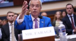 Farage branded ‘Putin-loving free speech imposter and Trump sycophant’ in savage takedown by US congressman