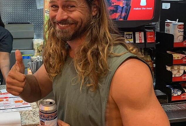 Big Brother Australia star 'Farmer Dave' Graham has long been known for his luscious long blonde locks