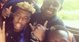 Ousmane Dembele pictured in his teens - when his professionalism was often questioned