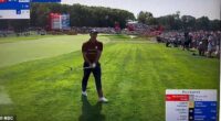 Rory McIlroy lost his cool as he told Ryder Cup fans to 'shut the f*** up' on Saturday