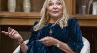 Helen Fielding (pictured), 67, spoke at the Queen's Reading Room Festival at Chatsworth House and said Generation Z are 'very Bridget-y'
