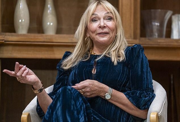 Helen Fielding (pictured), 67, spoke at the Queen's Reading Room Festival at Chatsworth House and said Generation Z are 'very Bridget-y'