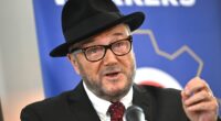 The former MP George Galloway and his wife have been detained by counter-terrorism police at Gatwick airport