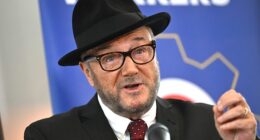The former MP George Galloway and his wife have been detained by counter-terrorism police at Gatwick airport