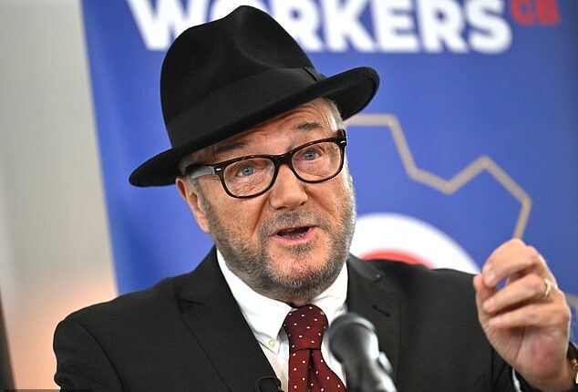 The former MP George Galloway and his wife have been detained by counter-terrorism police at Gatwick airport