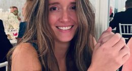 Megan Farina (pictured), 31, of San Diego, California, ignited immediate fury just hours after Kirk was fatally shot in the neck when she shared a TikTok video insisting her ‘sympathies don’t lie’ with the conservative activist