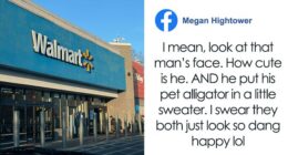 Guy Shops With Emotional Support Alligator For Years Until One Customer Complaint Gets It Banned