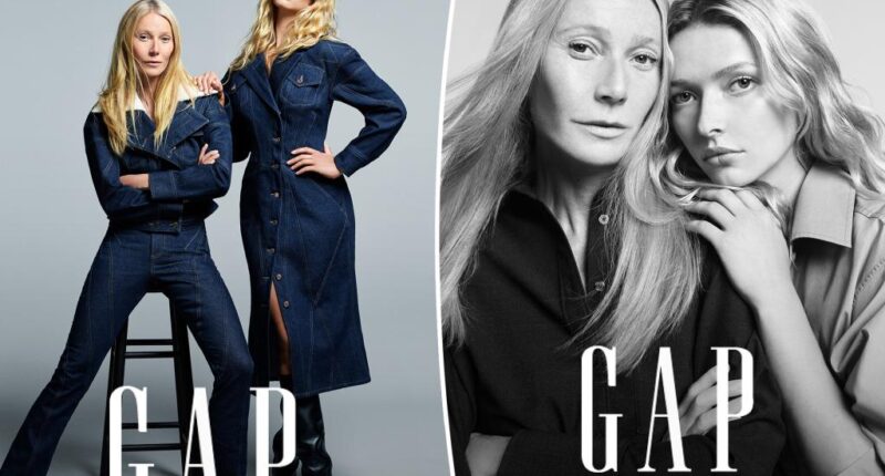 Gwyneth Paltrow and daughter Apple Martin are the new faces of GapStudio