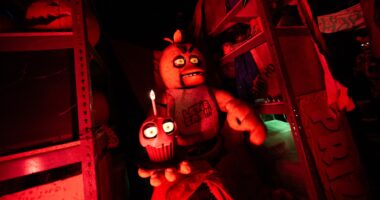 Evil Cup Cake at Five Nights at Freddys Universal Horror Nights