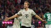 Harry Kane became the fastest player since 1992 to reach 100 goals for a club in one of Europe's top five leagues, with the England captain getting there in 104 Bayern Munich games