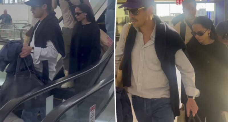 Harry Style and Zoë Kravitz spotted jetting out of NYC together as romance heats up