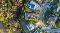 Florida saw the most significant drop - with a loss of $109 billion in total market value from July 2024 to June 2025 (pictured: Homes in Tampa, FL)