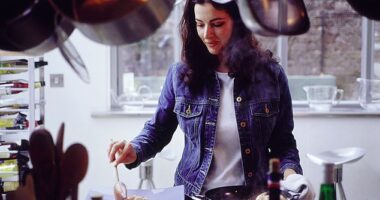 Gone are the days that Saturday mornings would be filled with the hum of Nigella Lawson (pictured) or Rick Stein telling viewers how to best mash potatoes or fillet fish - for the traditional 'food show' is now being axed in favour of quick social media 'shorts' amateur chefs can look up on demand, as they wish