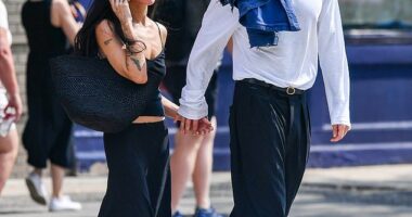 Harry Styles and Zoe Kravitz's blossoming romance may have taken some people by surprise - but one person seems to have long been waiting for this moment . They're seen on Saturday
