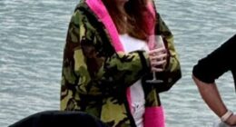 Angela Rayner (pictured on Hove beach on Thursday evening), who is also the Housing Secretary, has faced a barrage of questions about her living arrangements since The Mail on Sunday revealed last weekend that she had bought the seaside apartment