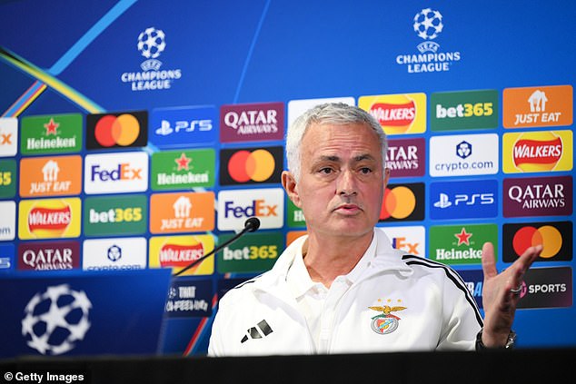 Jose Mourinho urged he will shove sentimentality aside when his Benfica side take on Chelsea