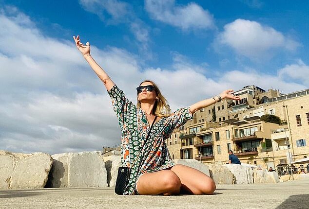 Ania Grabowska (pictured), 43, says she needs to spend time away from her two sons - one of whom has autism - because of how challenging it can get