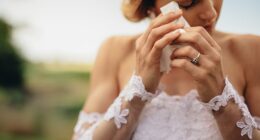 The £5,000 she borrowed had been sitting safely in our bank account ready to pay the final balances for cars, flowers and the like a couple of months before the big day