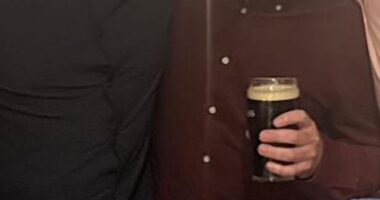 Former Newcastle stars Tino Asprilla and Keith Gillespie reunite at Gillespie's 50th birthday party in Bangor earlier this year