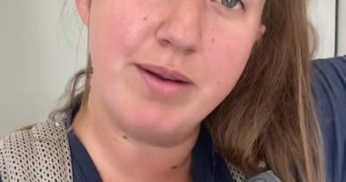 Lauren Bockholt, 31, from Texas, posted a seemingly innocent video to TikTok in early May discussing the new welcome mat her husband had purchased for their home