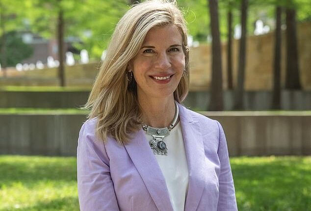 Tricia Barker (pictured) was an atheist before her near-death experience when she was 21