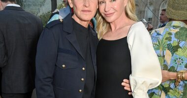 Ellen DeGeneres and her wife Portia de Rossi, fled the US last November after Trump¿s election win and bought £15million Kitesbridge Farm near Burford, in the so-called ¿Golden Triangle'