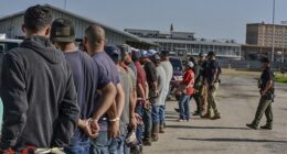 ICE reveals it arrested five migrants with criminal records on Tuesday in their nationwide crackdown on illegal immigration