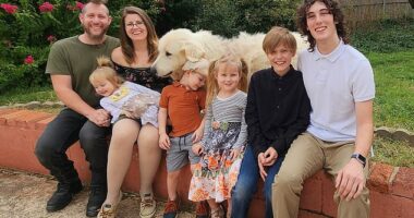 Proud tradwife and mom-of-five Grace Patton, 36, from Oklahoma, spoke about her lifestyle with the Daily Mail