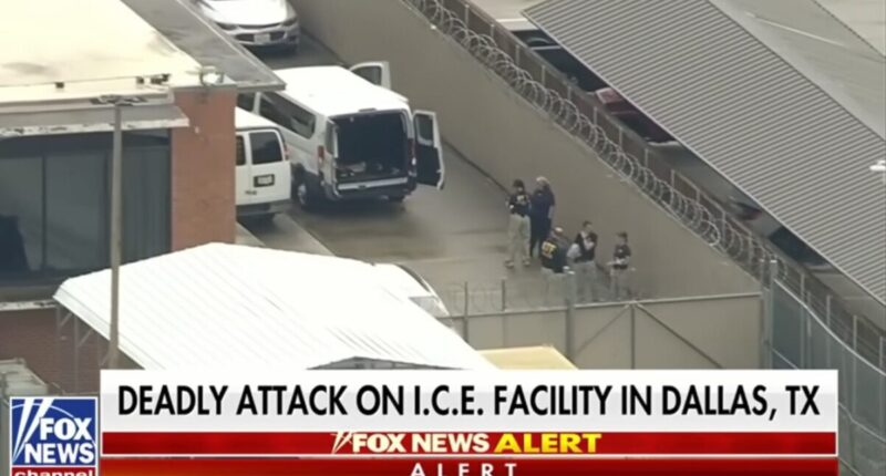 attack on ICE facility, Dallas