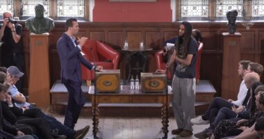 Incoming Oxford Union Prez Celebrates Charlie Kirk's Murder—Months After Kirk Debated Him.