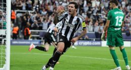 Newcastle have been working on Sandro Tonali's finishing as they look to spread the goals this season