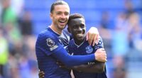 Jack Grealish (left) was Everton's marquee signing in a transformative summer for the club