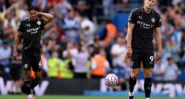 Manchester City have lost two of their opening three Premier League games this season