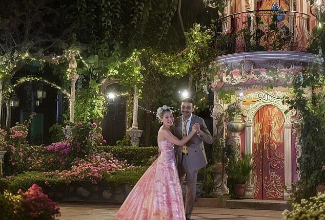 Mehtap Karakuş and her fiancé Uğurcan Boz, who are the co-founders of Instagram page Wearearada, celebrated their engagement with an extravagant fairytale themed party