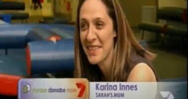 Karina Innes Mason, then known simply as Karina Innes, became a national identity off the back of her sick daughter