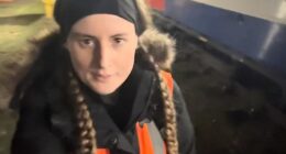 Sarah explained that unlike office workers who can pop to the loo at their own discretion, drivers aren't allowed to stop unless in the case of an emergency - and must wait to relieve themselves