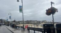 Last year Cornwall faced its worst summer visitor numbers in a decade, and this summer is not predicted to be much better. Pictured: St Ives Harbour looking rather empty