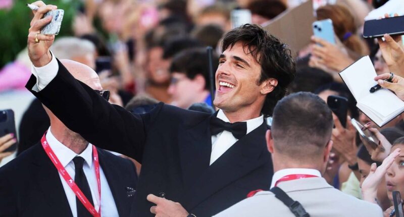 Jacob Elordi appears to get in heated exchange with Venice Film Festival official