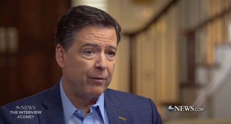 James Comey Indicted For Obstruction, Lying To Congress