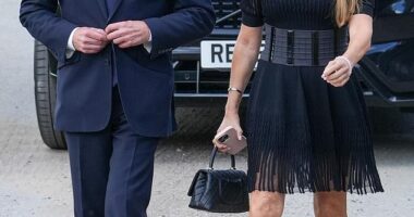 James Whale's funeral: Eamonn Holmes joins Lizzie Cundy, Nigel Farage and Matt Goss leading the mourners following his tragic death from cancer aged 74