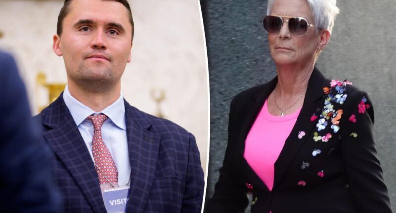 Jamie Lee Curtis breaks down over Charlie Kirk's death
